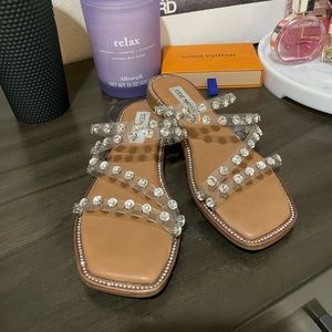 Skyler Clear Sandals by Steve Madden